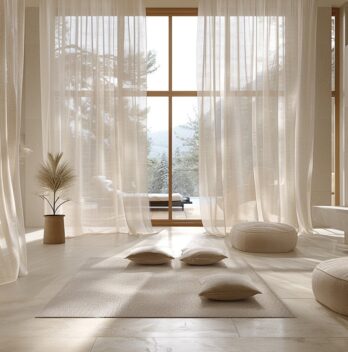 Élégance verticale : l’art de sélectionner un rideau de douche 100×200 pour sublimer votre maison