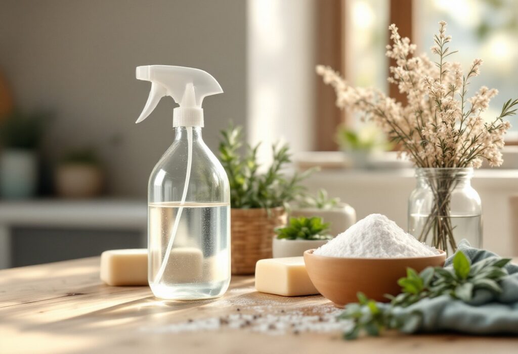 Les produits d&rsquo;entretien naturels incontournables pour une maison saine