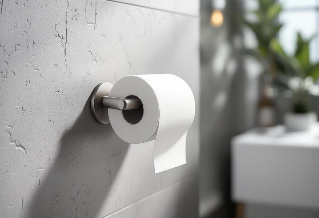 Comment installer un porte-papier toilette mural facilement et avec style