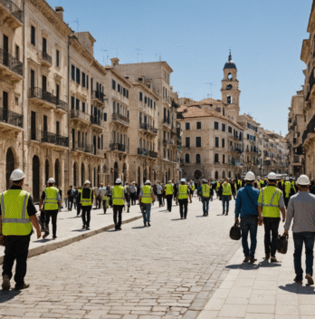 Nouvelles promenades et quartiers issus des chantiers urbains aux Baléares