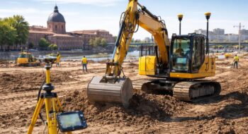 Logiciels de terrassement avec Trimble Earthworks, Topcon 3D-MC2 et Leica iCON pour chantiers Toulouse
