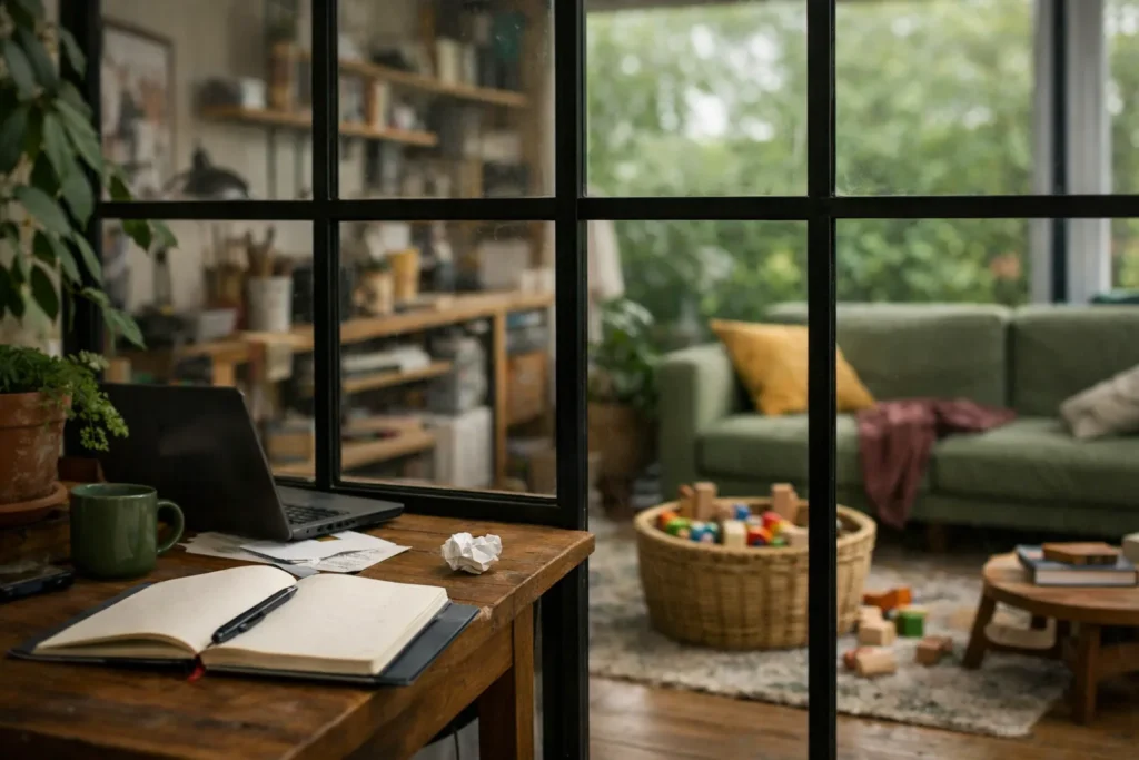 La verrière d&rsquo;atelier sépare sans fermer : où elle a un sens, où elle gêne
